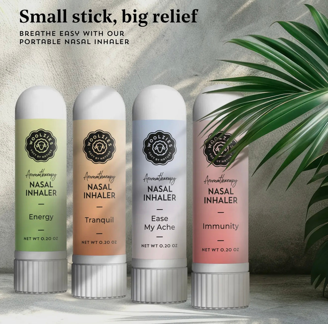 Woolzies | Aromatherapy Nasal Inhaler - Natural Essential Oils