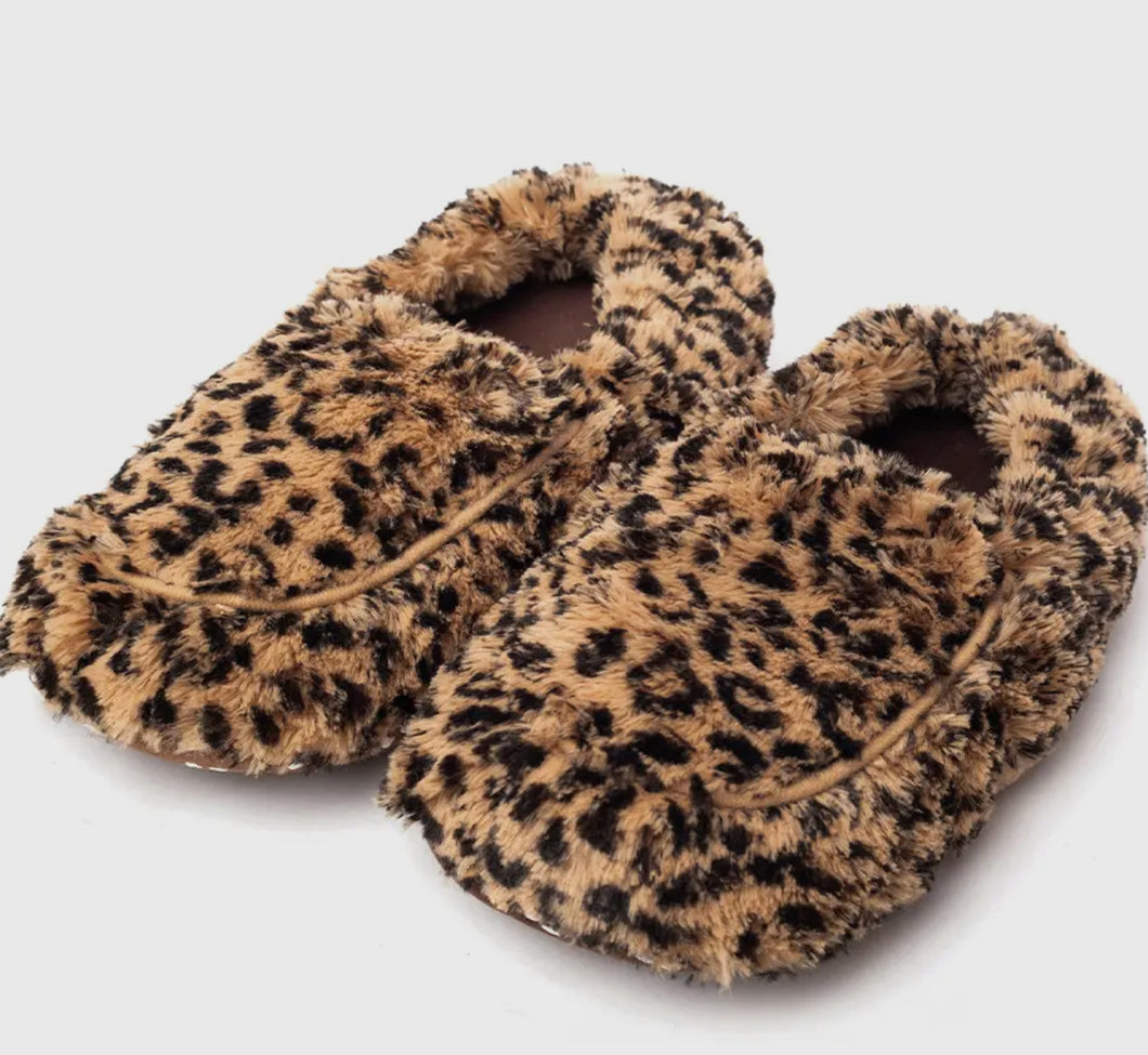 Warmies | Leopard Slippers