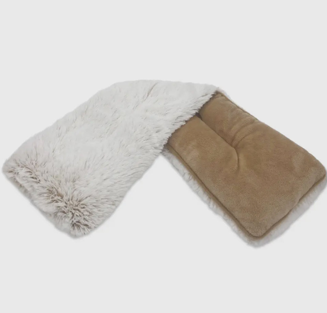 Warmies | Marshmallow Brown Neck Wrap
