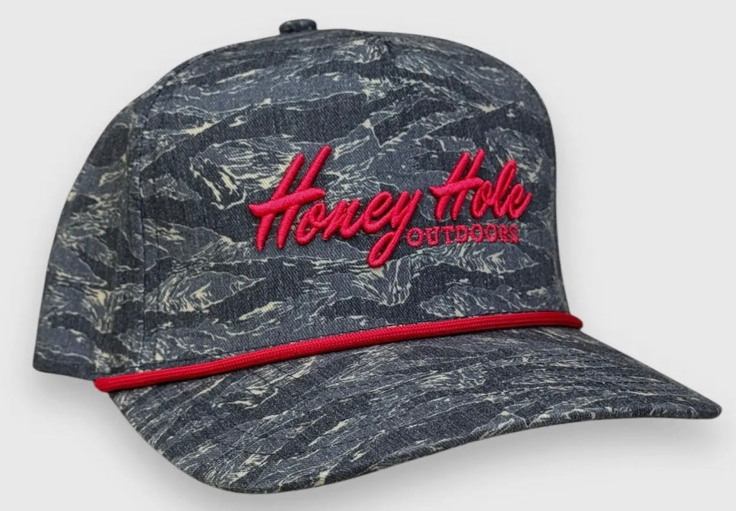 Honey Hole | Twill Tiger Rope Hat