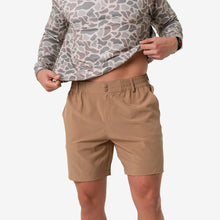 Load image into Gallery viewer, Burlebo | Everyday Short - Desert Tan - Flying Ducks Green Pocket
