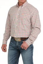 Load image into Gallery viewer, Cinch | Men’s Plaid Button Down - White
