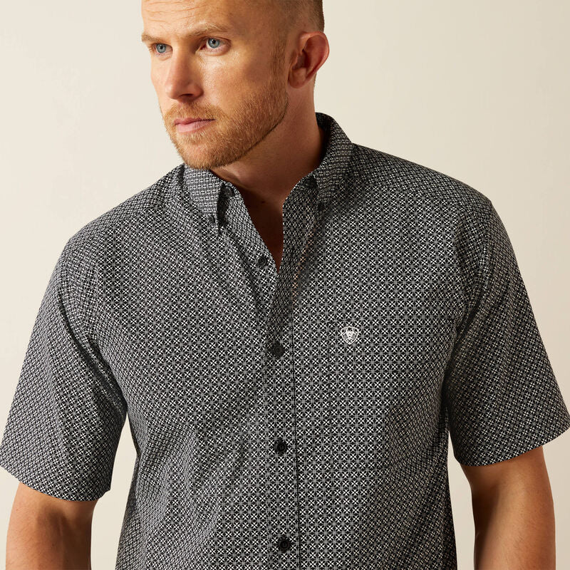 Ariat | Men’s Gene S/S Shirt - Black