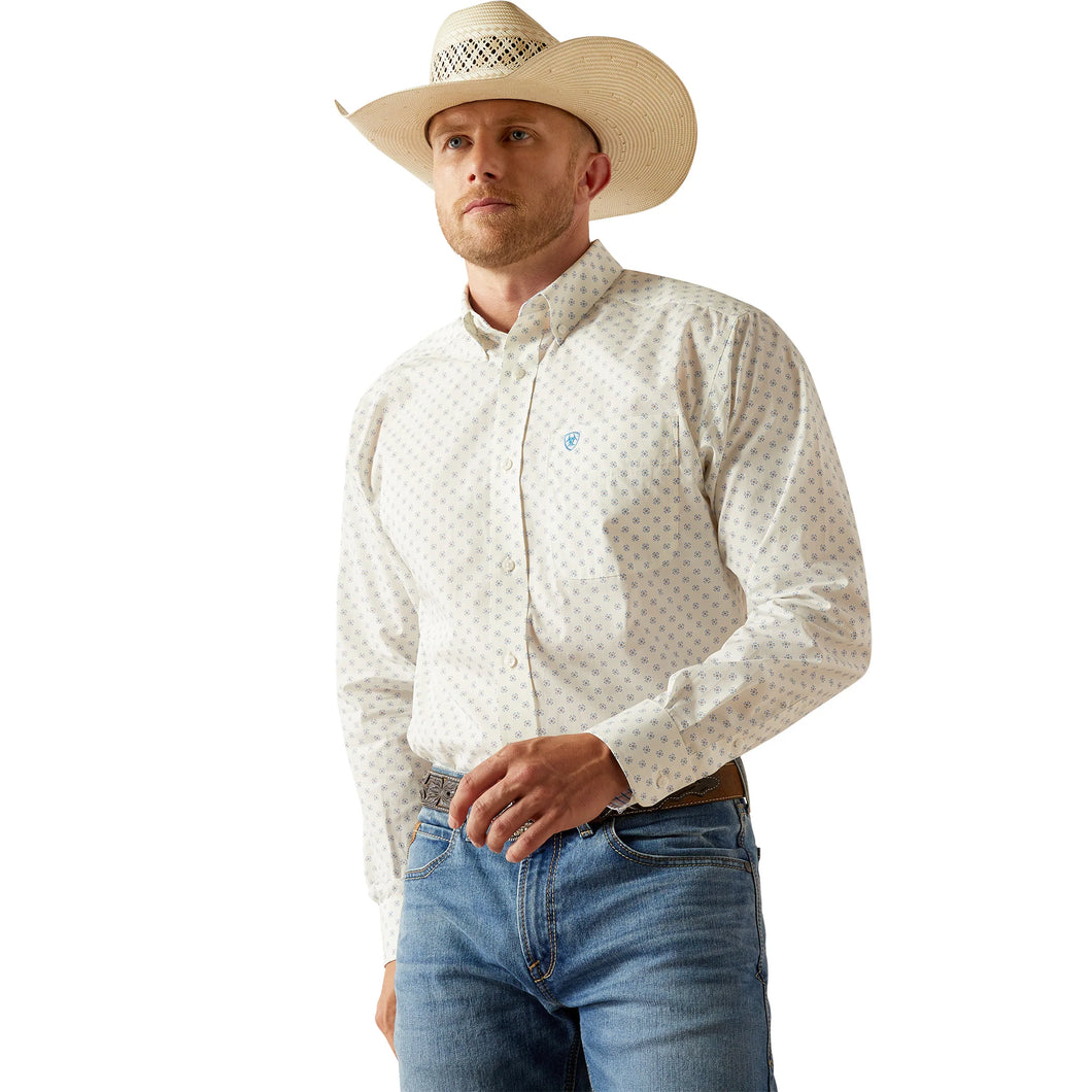 Ariat | Men’s Wrinkle Free Adrian - White
