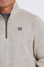 Load image into Gallery viewer, Cinch | Cream Half Zip Knit Jacket
