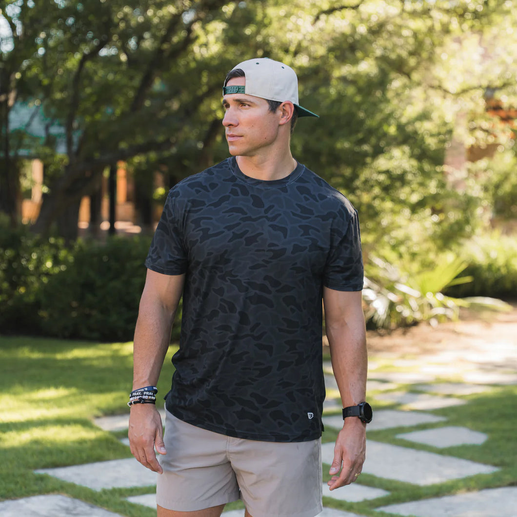 Burlebo | Black Camo Go To Tee