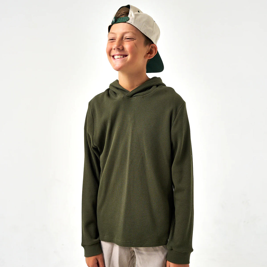Burlebo | YOUTH Mallard Green TherMal Hoodie