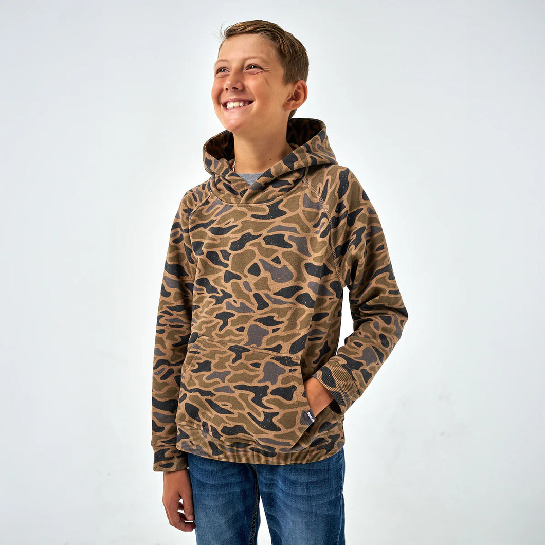 Burlebo | YOUTH Gauge Camo Hoodie