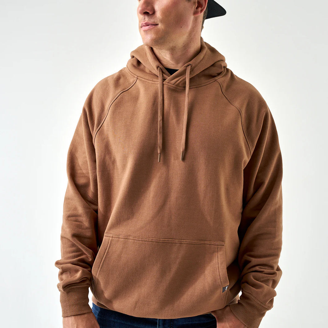 Burlebo | Heather Brown Fleece Hoodie