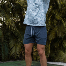Load image into Gallery viewer, Burlebo | Athletic Short - Heather Navy
