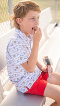 Load image into Gallery viewer, Blue Quail | 7th Inning Stretch Polo
