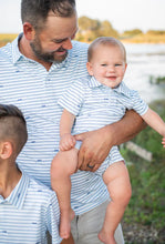 Load image into Gallery viewer, Blue Quail | Gone Fishin’ Polo
