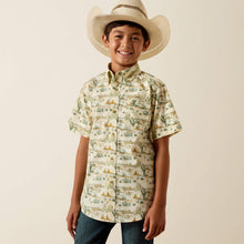 Load image into Gallery viewer, Ariat | YOUTH Sable Shirt - Almond Oil Scenic
