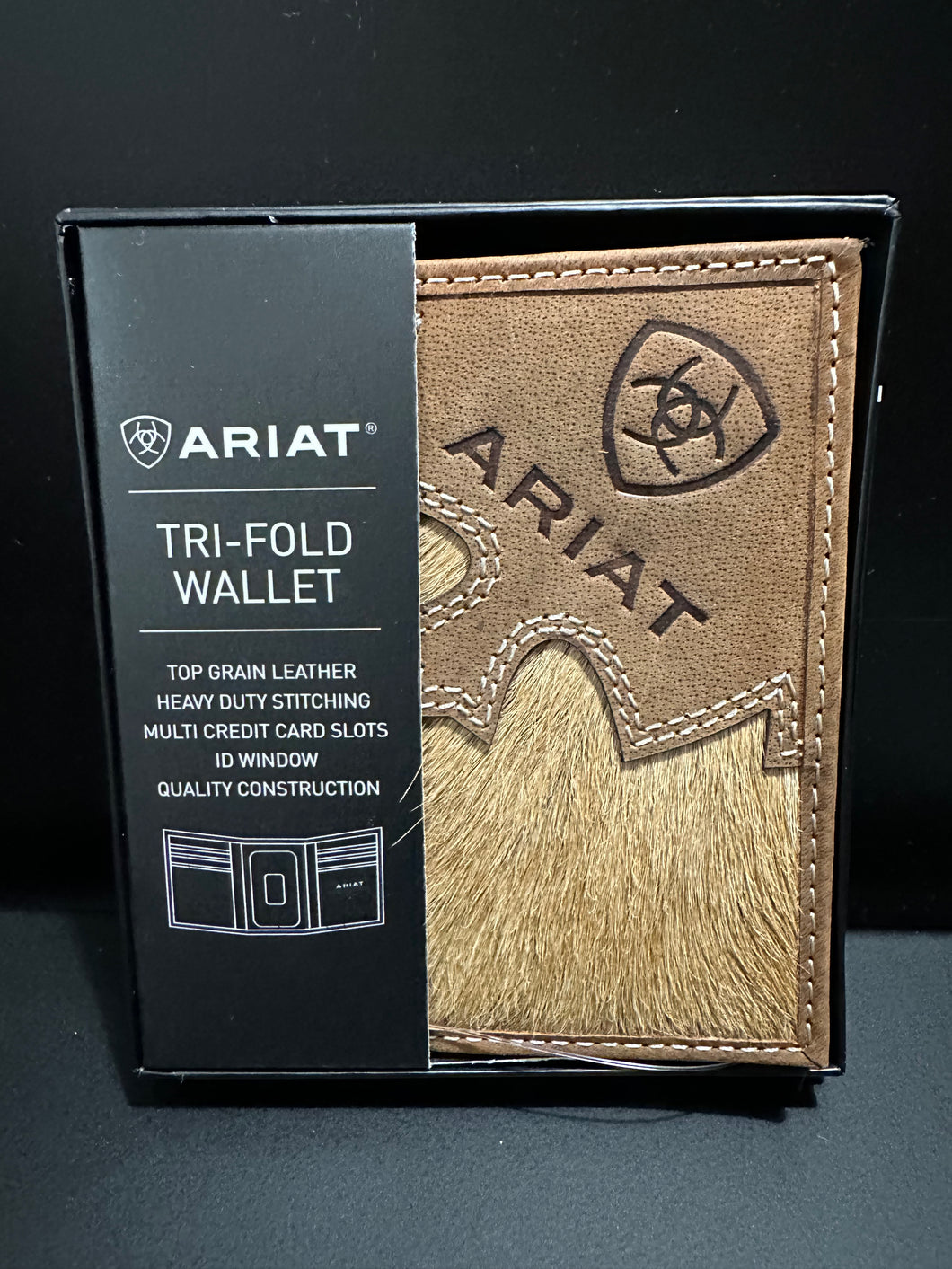 Ariat Hide Brown Tri-Fold