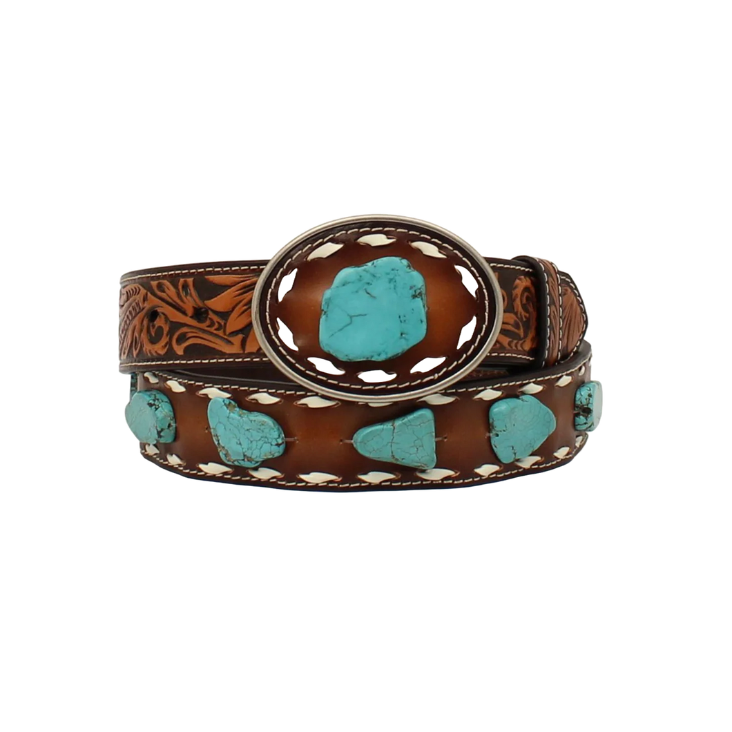 Angle Ranch | Turquoise Slab Belt