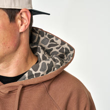 Load image into Gallery viewer, BURLEBO | Heather Brown Fleece Hoodie
