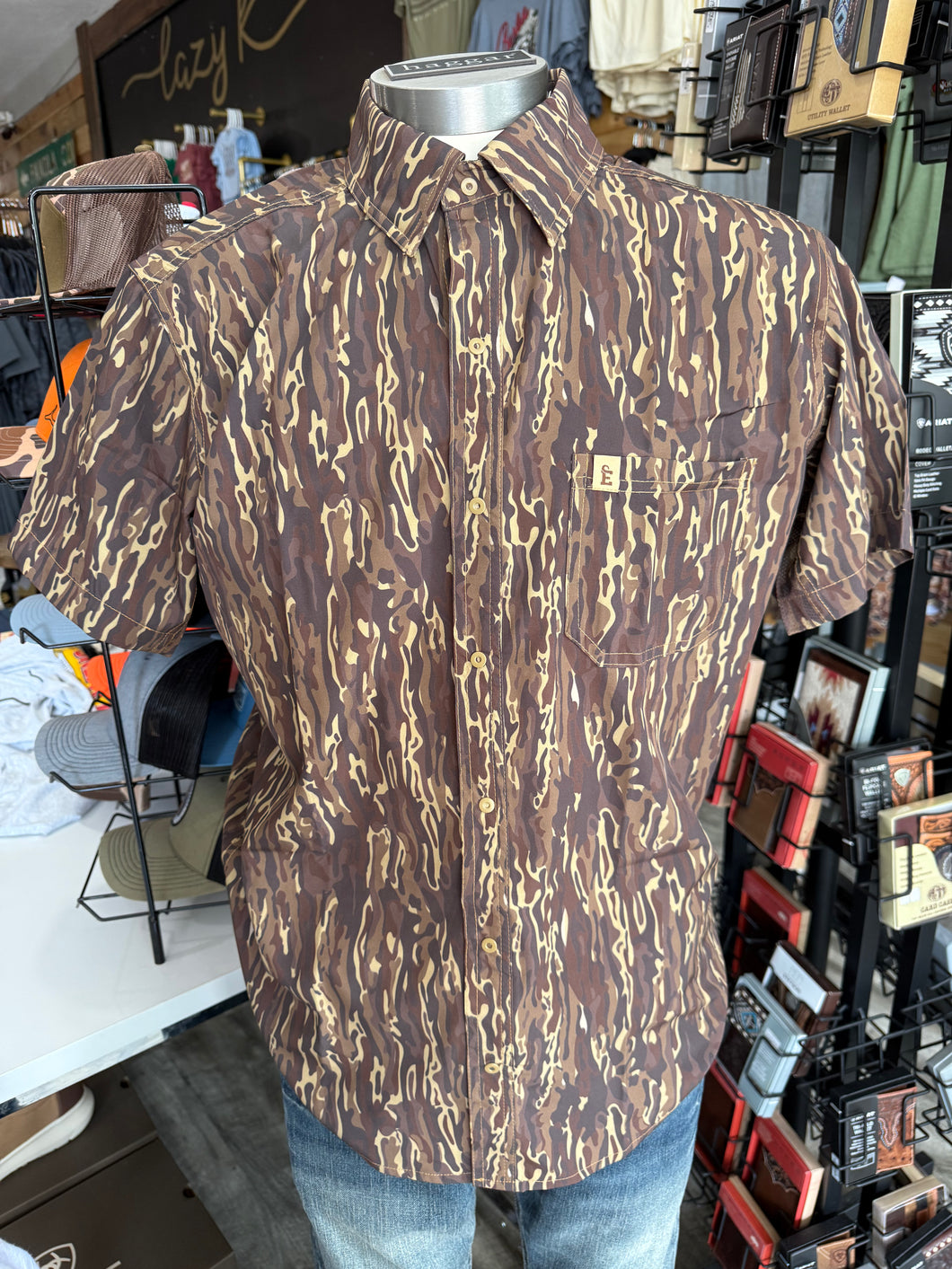 Embry | Brown Ranch Button Up