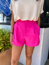 Load image into Gallery viewer, Hot Pink Dress Shorts
