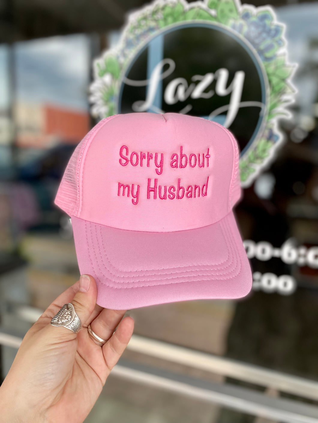 Sorry About My Husband | Pink Tone