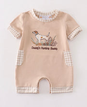 Load image into Gallery viewer, Daddy’s Hunting Buddy Romper
