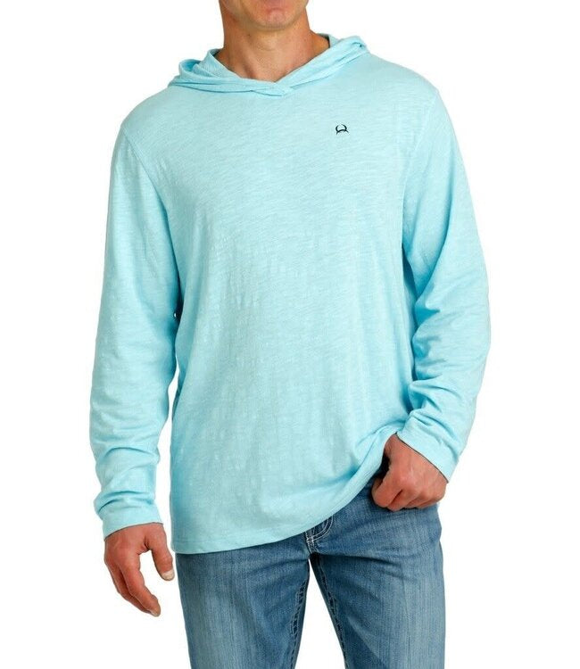 Cinch Arena Flex Moisture Wicking Hoodie | Aqua