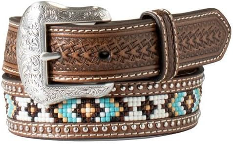 Nacona | Boys Arrow Basket Weave Beaded Belt