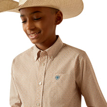 Load image into Gallery viewer, Ariat |  Boys Classic Fit Johnny LT Brown L/S
