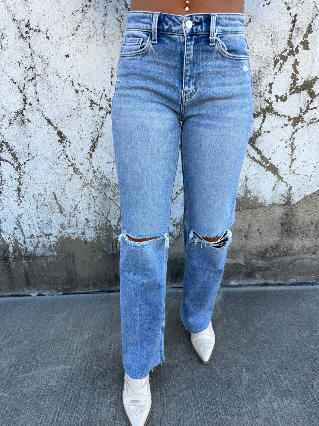 Flying Monkey | High Rise Slim Wide Leg