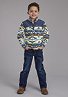 Load image into Gallery viewer, Roper | Boy&#39;s Aztec Fleece Jacket
