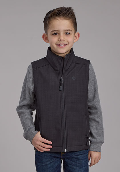 Roper | Boy's Softshell Fleece Vest