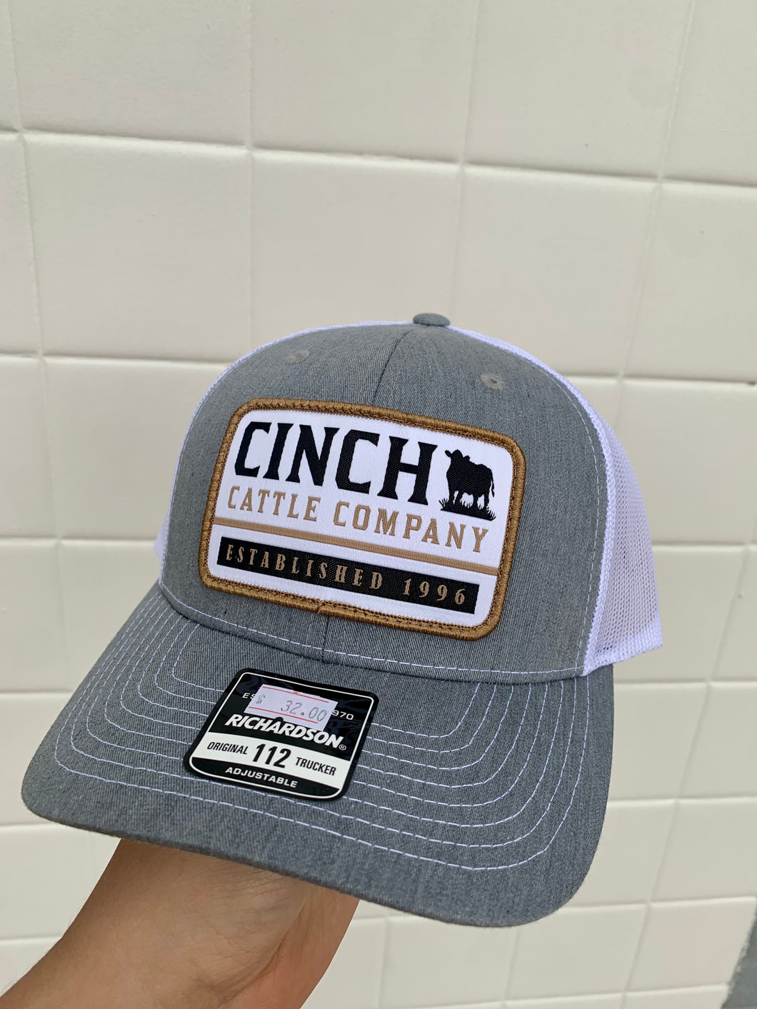 Cinch Grey Cattle Company Hat