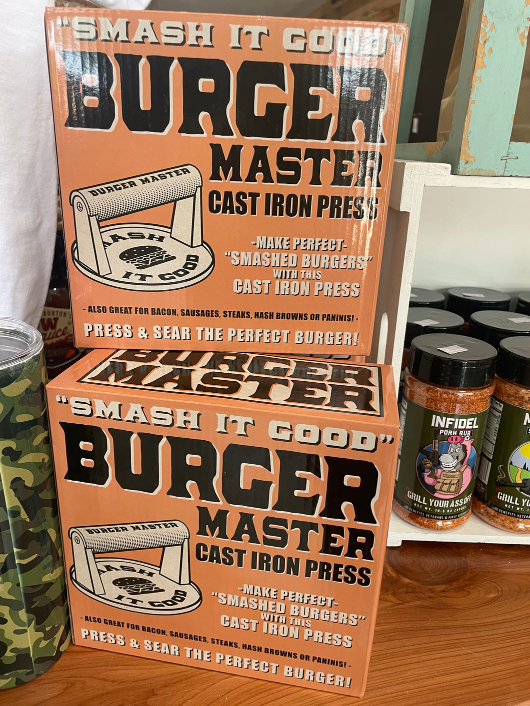 Burger Master Cast Iron Press