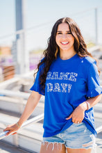 Load image into Gallery viewer, Game Day Spirit Blue Tee
