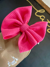 Load image into Gallery viewer, Little Buffalo Nylon Bows (multi color)
