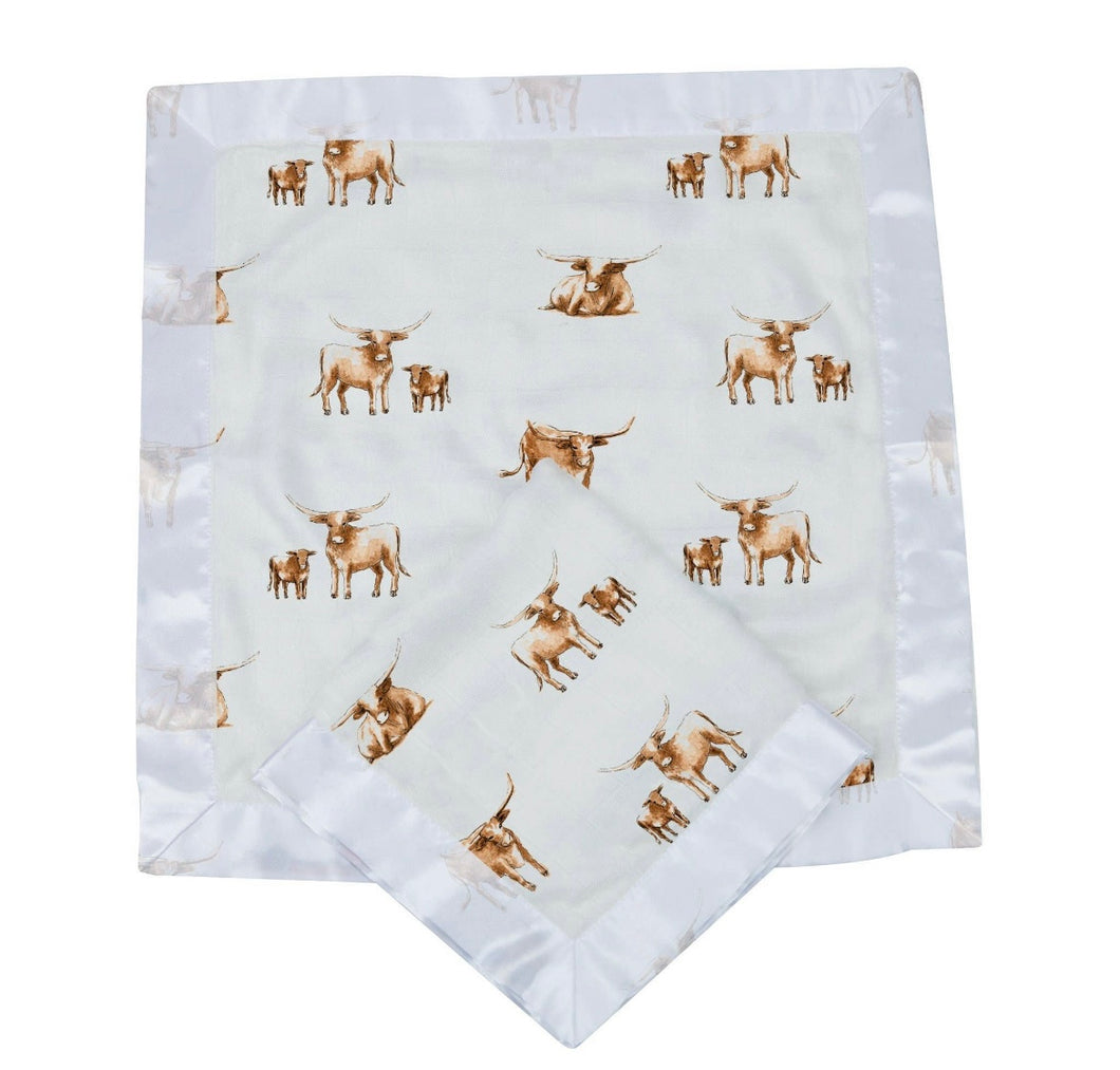 Longhorn Lovie Blankies